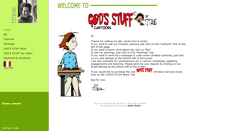 Desktop Screenshot of godstuffcartoons.com